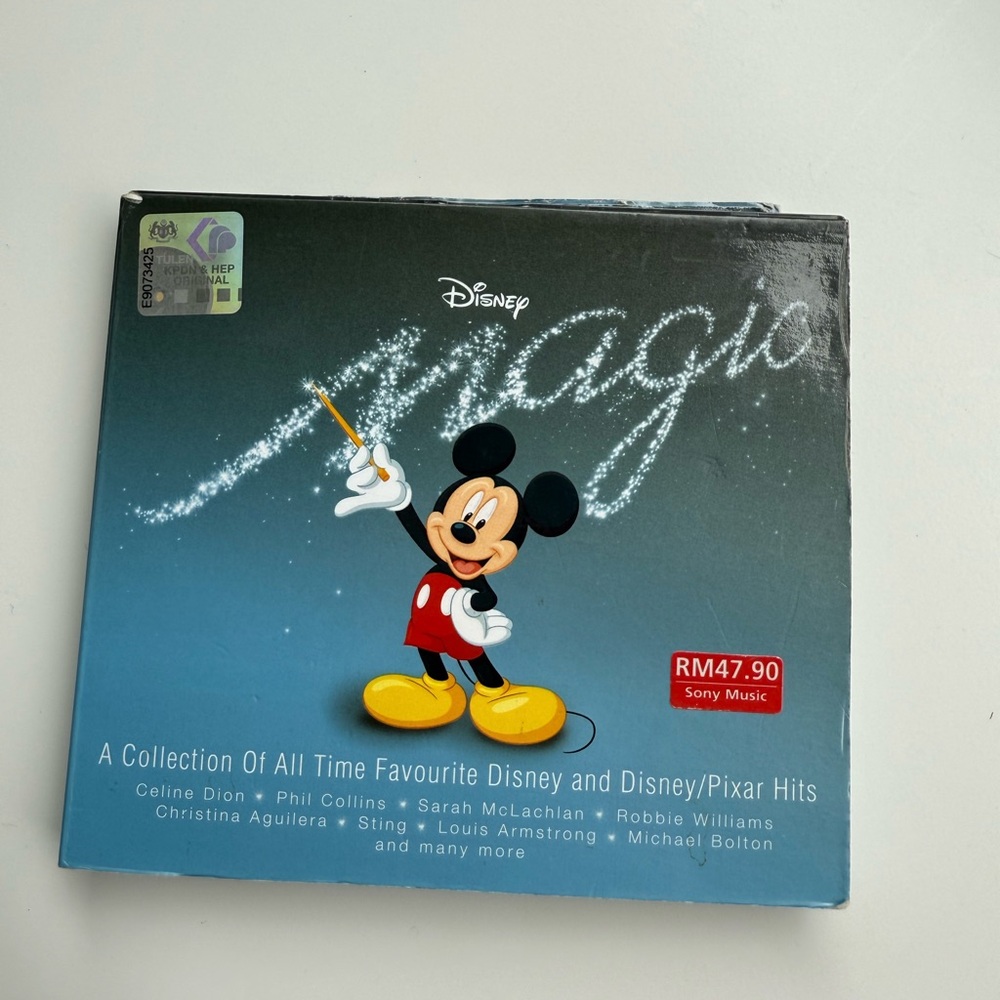 A Collection Of All Time Favourite Disney Hits Disney Magic 2CD 2004 Mint